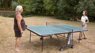 Blonde and Brunette Ping Pong - эксклюзивное порно REDPORN.TOP