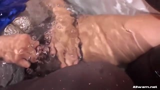 Leony Aprill - Wet Lingerie Redhead Playtime - эксклюзивное порно REDPORN.TOP