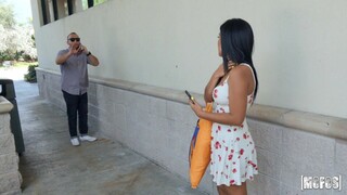 Outdoor Blowjob & Deepthroat with Alina Belle - эксклюзивное порно REDPORN.TOP