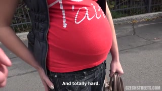 Streets 89: Pregnant Czech Brunette with Big Tits - эксклюзивное порно REDPORN.TOP