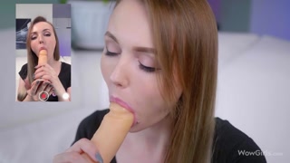 Deepthroat Action with Blonde Sia - эксклюзивное порно REDPORN.TOP