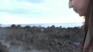 Ariel Grace’s Hairy Pussy Flows After Beach Fingering - эксклюзивное порно REDPORN.TOP