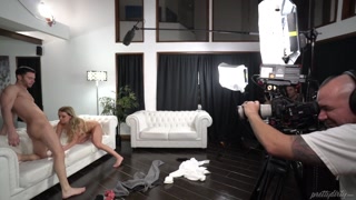 Civil Commitment: Blonde BTS with Kenzie Taylor & Seth Gamble - эксклюзивное порно REDPORN.TOP
