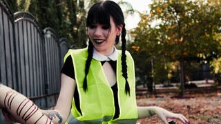 Hot Couple Sex - Leda Bear as Wednesday Addams - эксклюзивное порно REDPORN.TOP