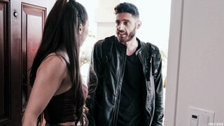 Natural Tits Brunette Takes Hard Doggystyle and Blowjob - эксклюзивное порно REDPORN.TOP