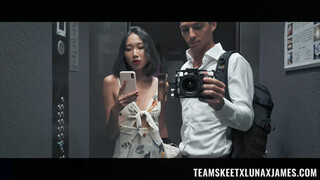 Hotel Hookup - James and Luna X in Sexy Lingerie - эксклюзивное порно REDPORN.TOP