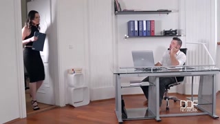 Lingerie-Clad Sarah Highlight Fucked Hard in Office - эксклюзивное порно REDPORN.TOP