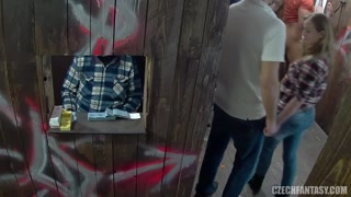 Blonde & Brunette Czech Babes in Wild Gloryhole Scene - смотри новое порно бесплатно REDPORN.TOP