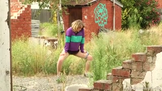 Ren’s Hairy BTS Shoot – Outdoor Blonde Solo - эксклюзивное порно REDPORN.TOP