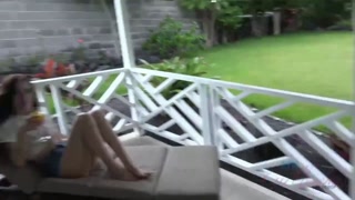 Smoking hot Ariel Grace rides hard in nature - small tits - эксклюзивное порно REDPORN.TOP