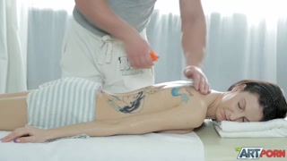 Tattooed Russian Beauty Lilu & Cail in Steamy Massage Fuck - эксклюзивное порно REDPORN.TOP