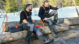 Lumberjacks Take Brittany Bardot in a Threesome - эксклюзивное порно REDPORN.TOP