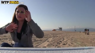 Russian brunette Brandi Belle enjoys beach fucking - эксклюзивное порно REDPORN.TOP