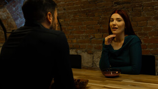 Table for Two: Mia Evans and Francis X Get Intimate - эксклюзивное порно REDPORN.TOP