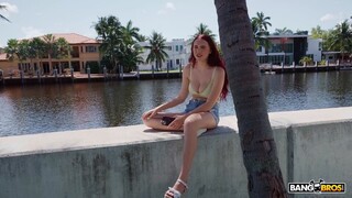 Naughty Redhead Scarlett Rose Loves Big Cock Outdoors - эксклюзивное порно REDPORN.TOP
