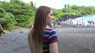 Niki Snow gets wild in amateur beach fuck - Road to Hana orgasm - эксклюзивное порно REDPORN.TOP