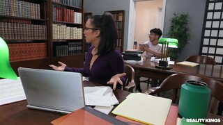Library Shenanigans with Latina MILF Christina Savoy and Diego Perez - смотри новое порно бесплатно REDPORN.TOP
