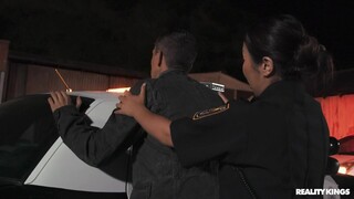 Busty Asian & European Girls Fucked Doggystyle by Cop - эксклюзивное порно REDPORN.TOP