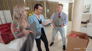  Blonde Bridesmaid and MILF Take Turns on Groom's Cock  - эксклюзивное порно REDPORN.TOP